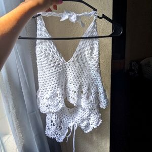 Crochet Summer Crops Top